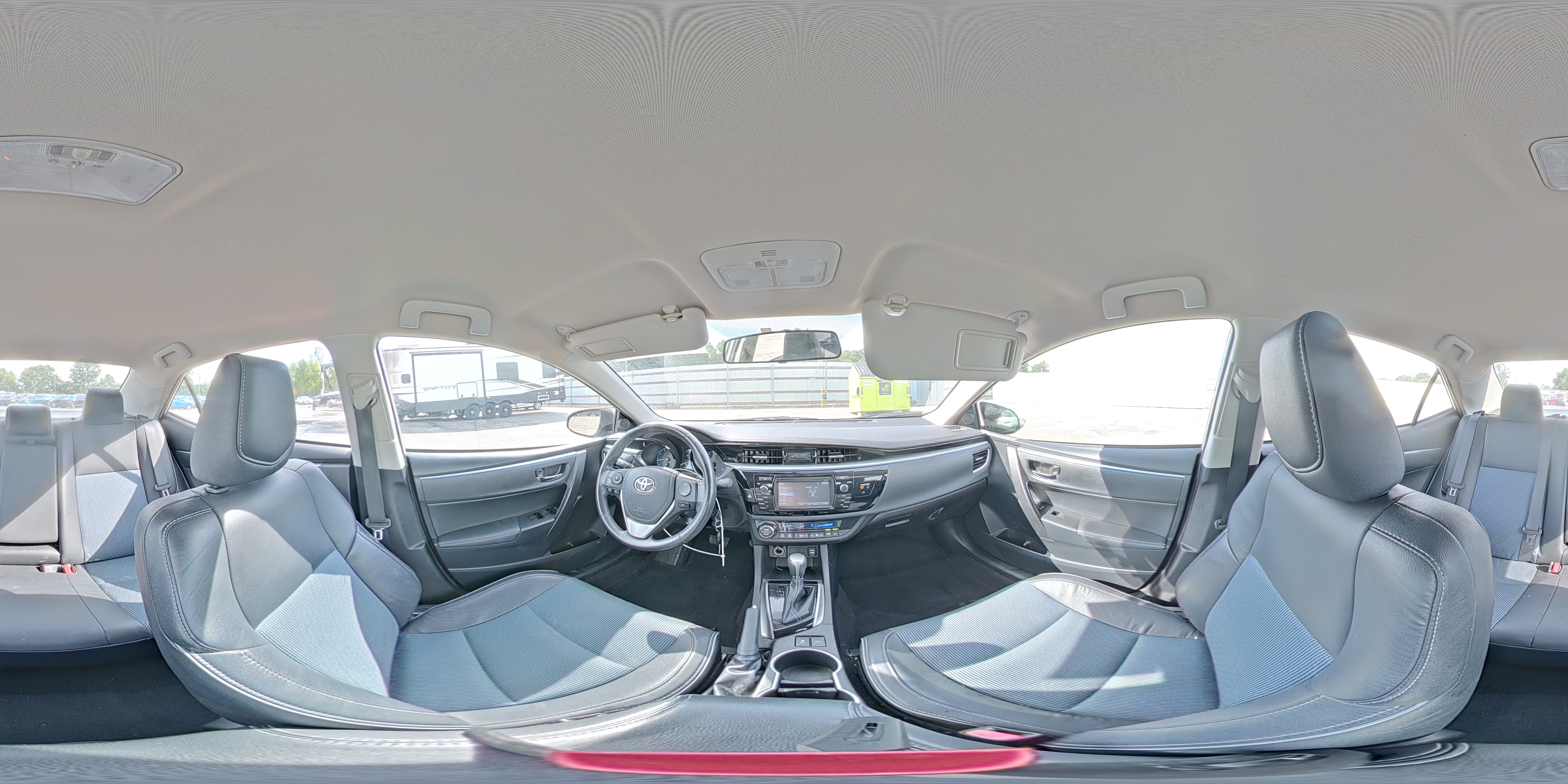 2015 Toyota Corolla S Plus White vin: 2T1BURHE6FC231145