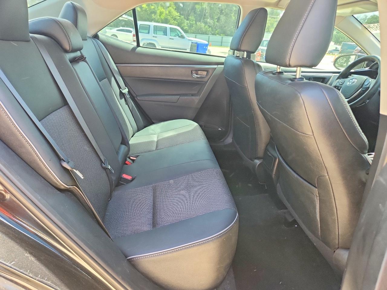 2015 Toyota Corolla S Plus Black vin: 2T1BURHE6FC233803