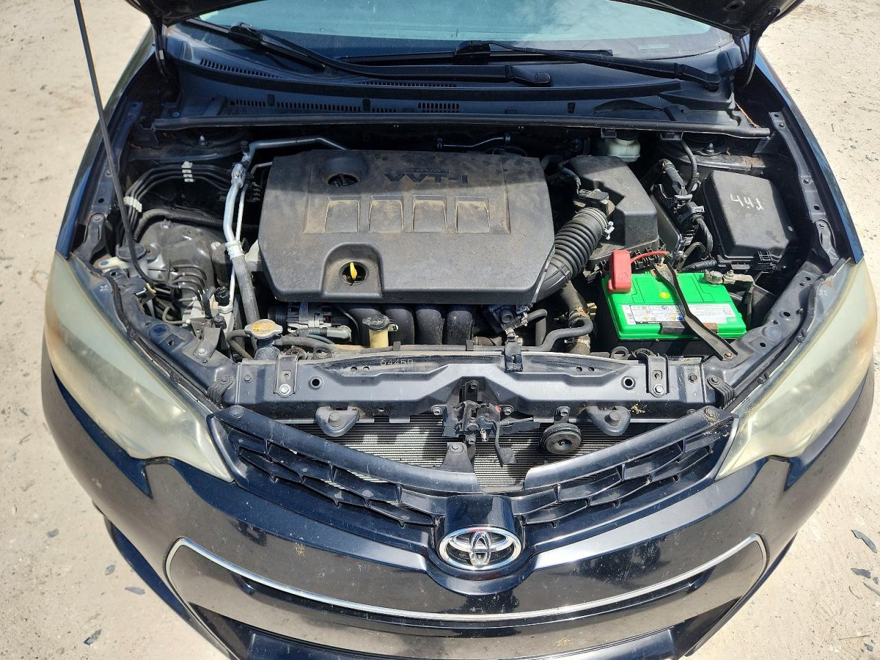 2015 Toyota Corolla S Plus Black vin: 2T1BURHE6FC233803