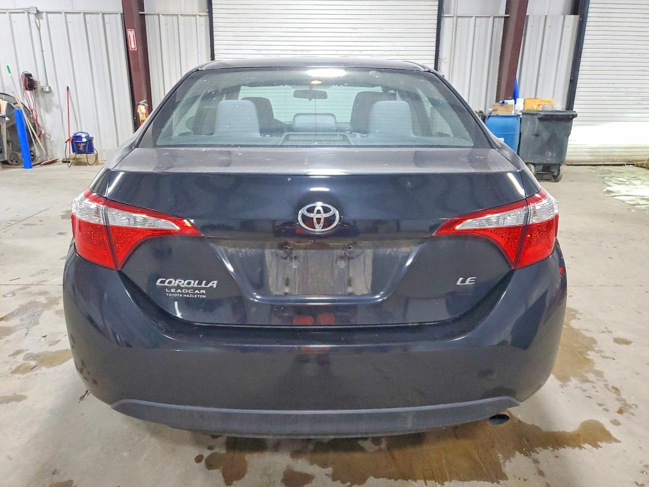 2015 Toyota Corolla Le Charcoal vin: 2T1BURHE6FC239567