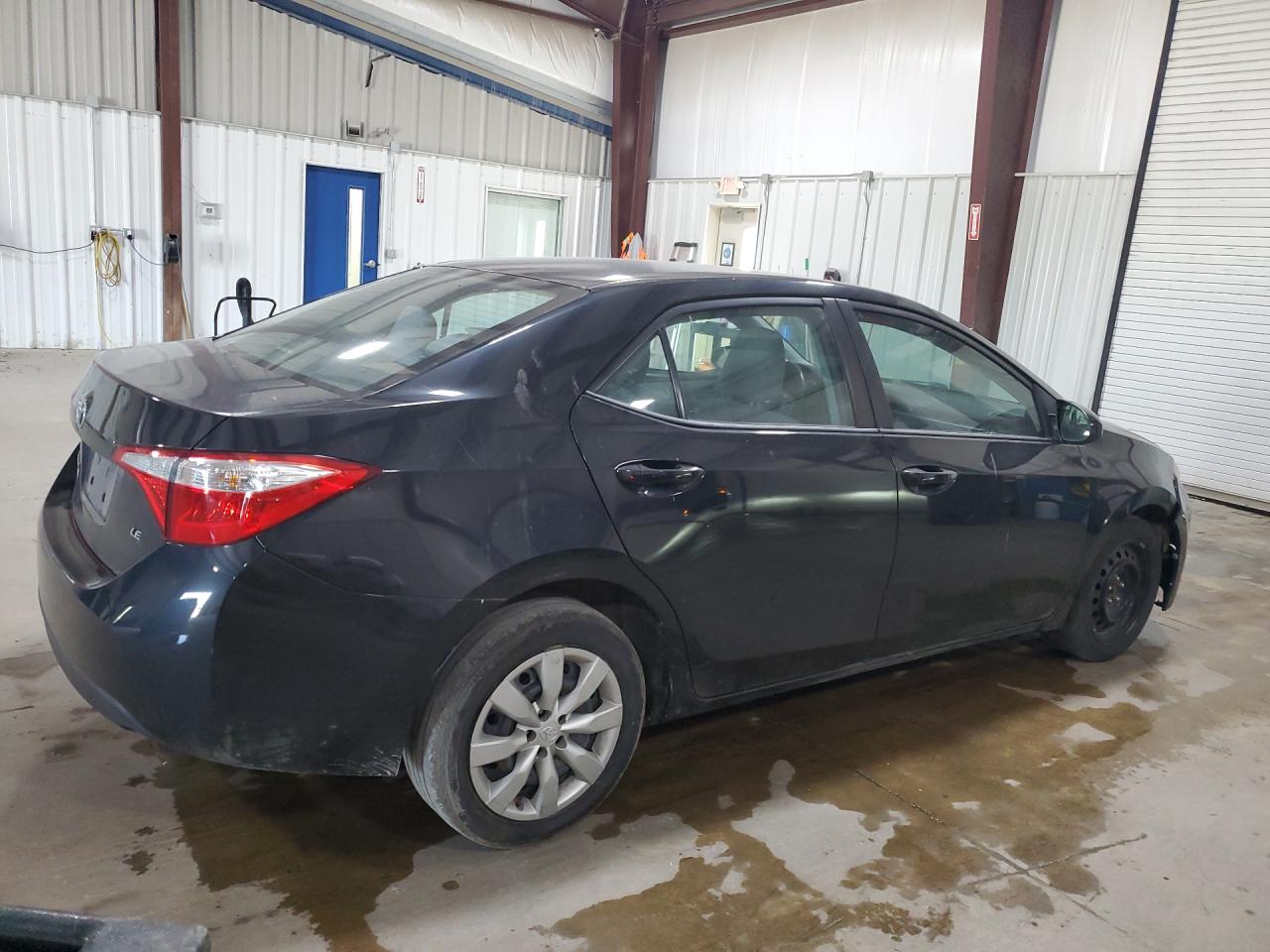 2015 Toyota Corolla Le Charcoal vin: 2T1BURHE6FC239567 Damage: Right Front Wheel Opening Mldg, Missing, Replacement Required