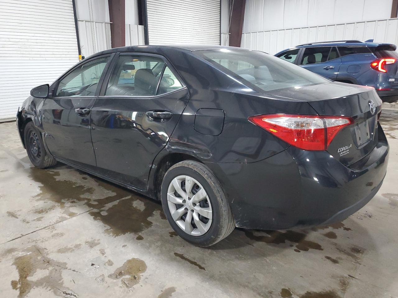 2015 Toyota Corolla Le Charcoal vin: 2T1BURHE6FC239567 Damage: Left Front Wheel Cover, Missing, Replacement Required