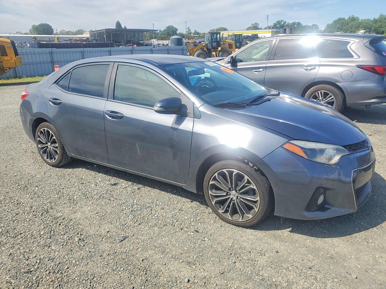 2015 Toyota Corolla S Plus Угольный vin: 2T1BURHE6FC242372