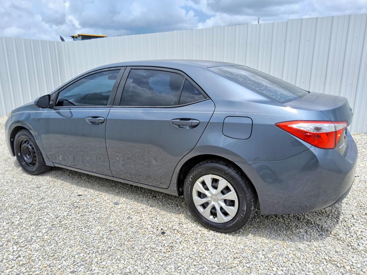 2015 Toyota Corolla L Charcoal vin: 2T1BURHE6FC243117