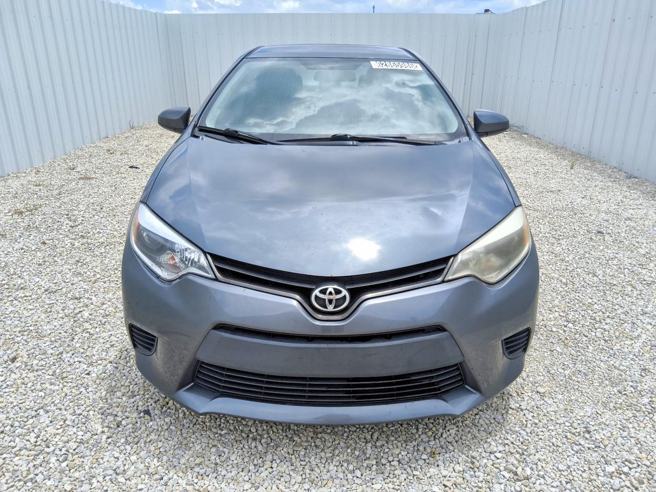 2015 Toyota Corolla L Charcoal vin: 2T1BURHE6FC243117
