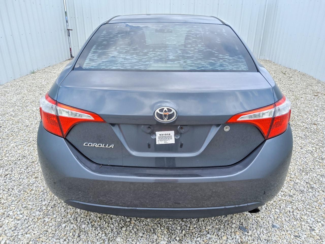 2015 Toyota Corolla L Charcoal vin: 2T1BURHE6FC243117