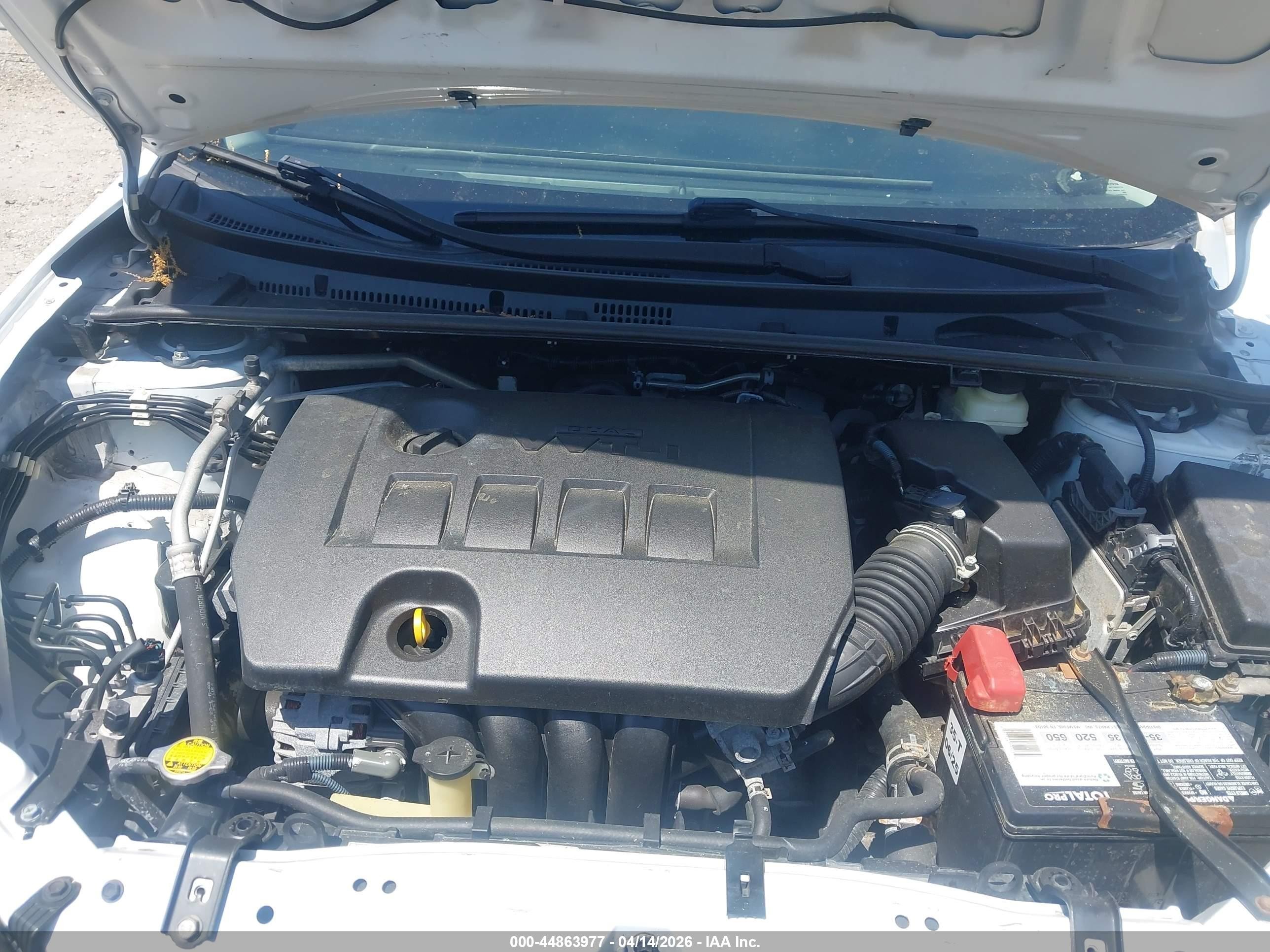 2015 Toyota Corolla S Белый vin: 2T1BURHE6FC265490