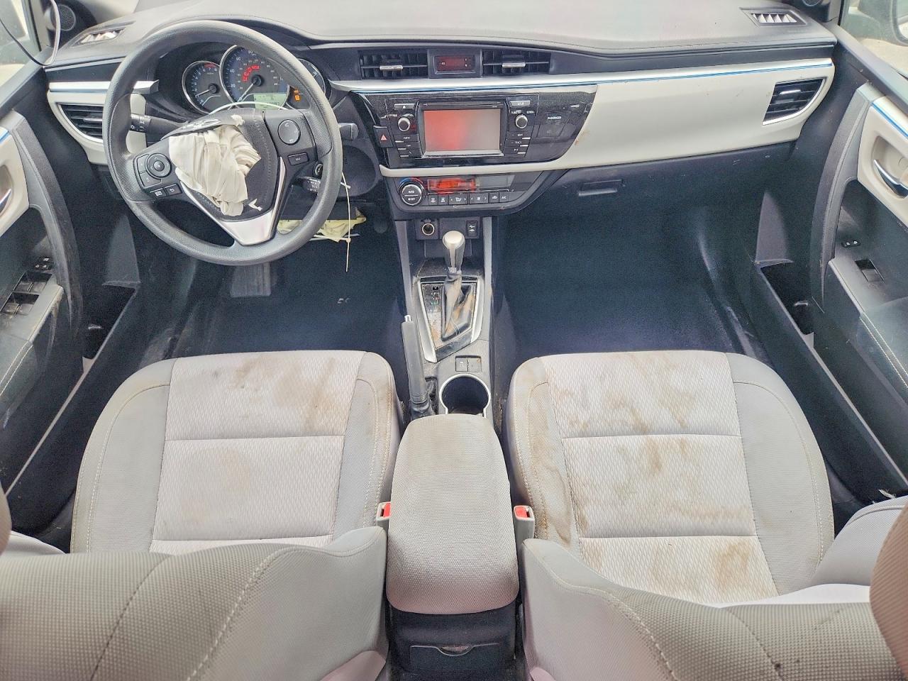 2015 Toyota Corolla Le Silver vin: 2T1BURHE6FC282631
