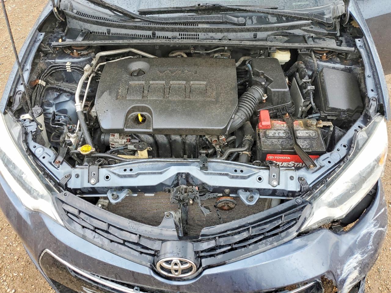 2015 Toyota Corolla S Premium Blue vin: 2T1BURHE6FC285190