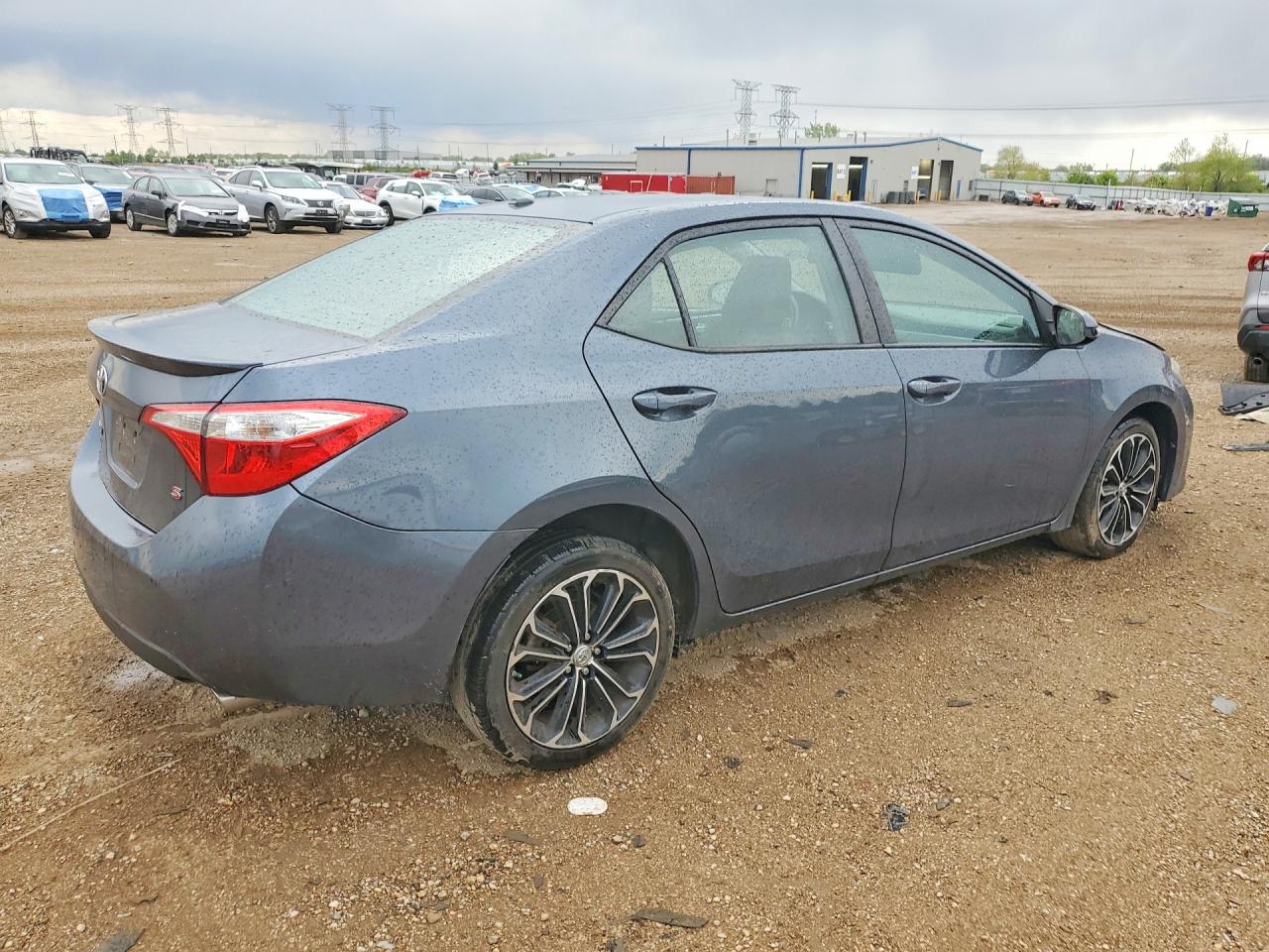 2015 Toyota Corolla S Premium Blue vin: 2T1BURHE6FC285190