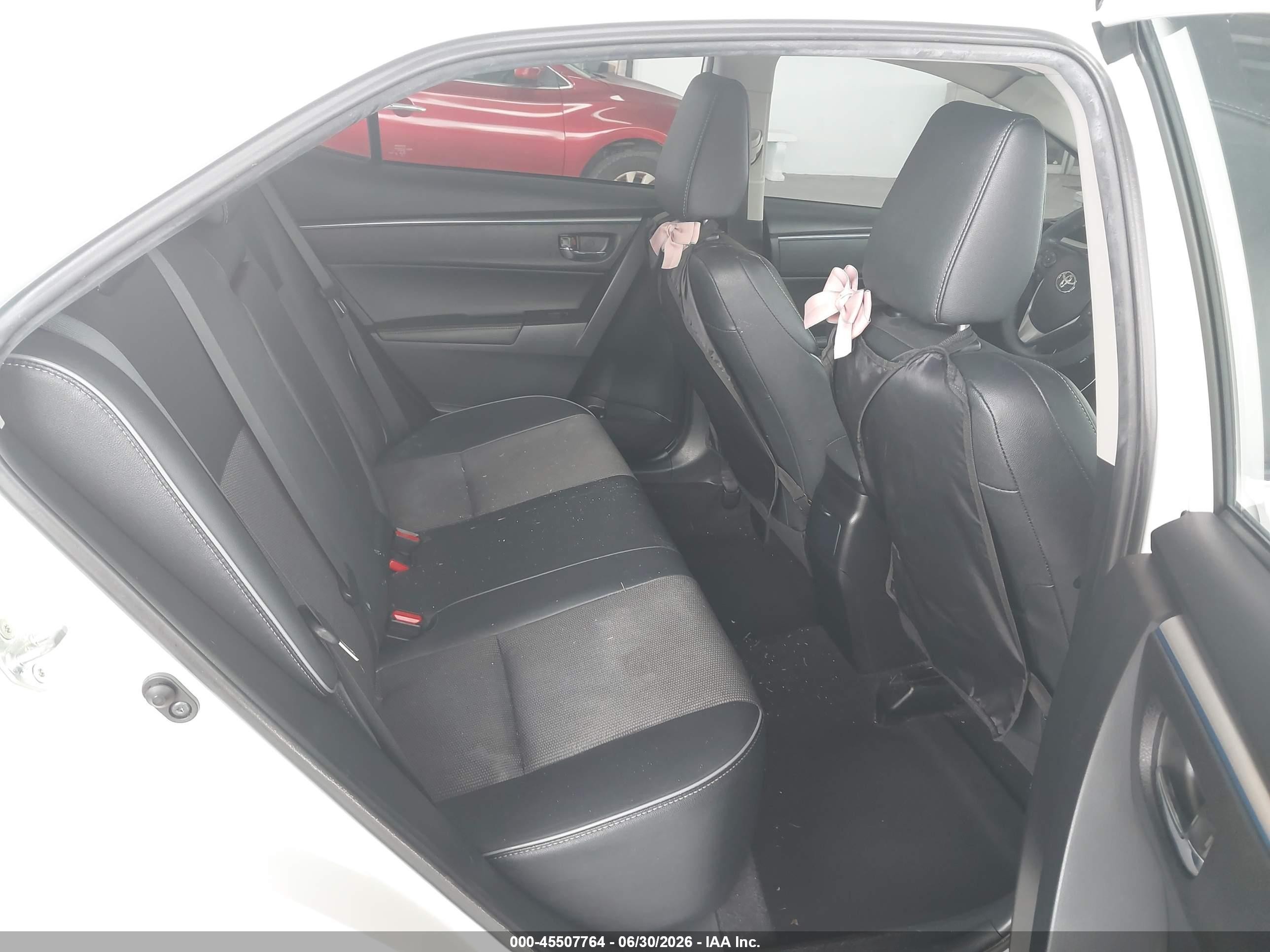 2015 Toyota Corolla S Plus White vin: 2T1BURHE6FC296660