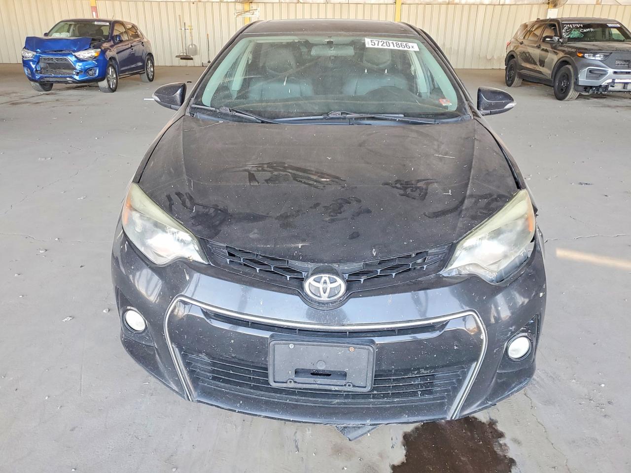 2015 Toyota Corolla S Premium Black vin: 2T1BURHE6FC300450