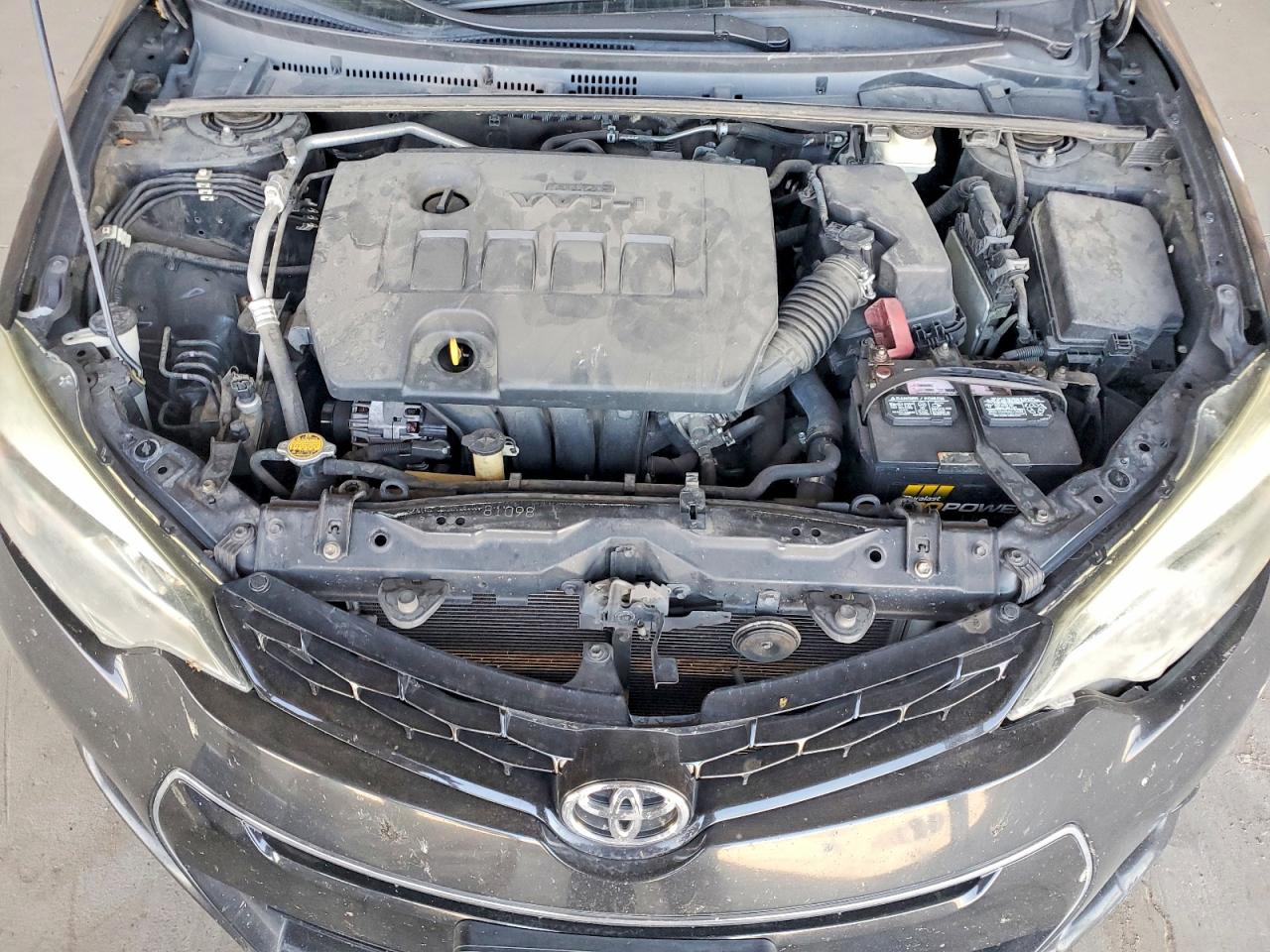 2015 Toyota Corolla S Premium Black vin: 2T1BURHE6FC300450