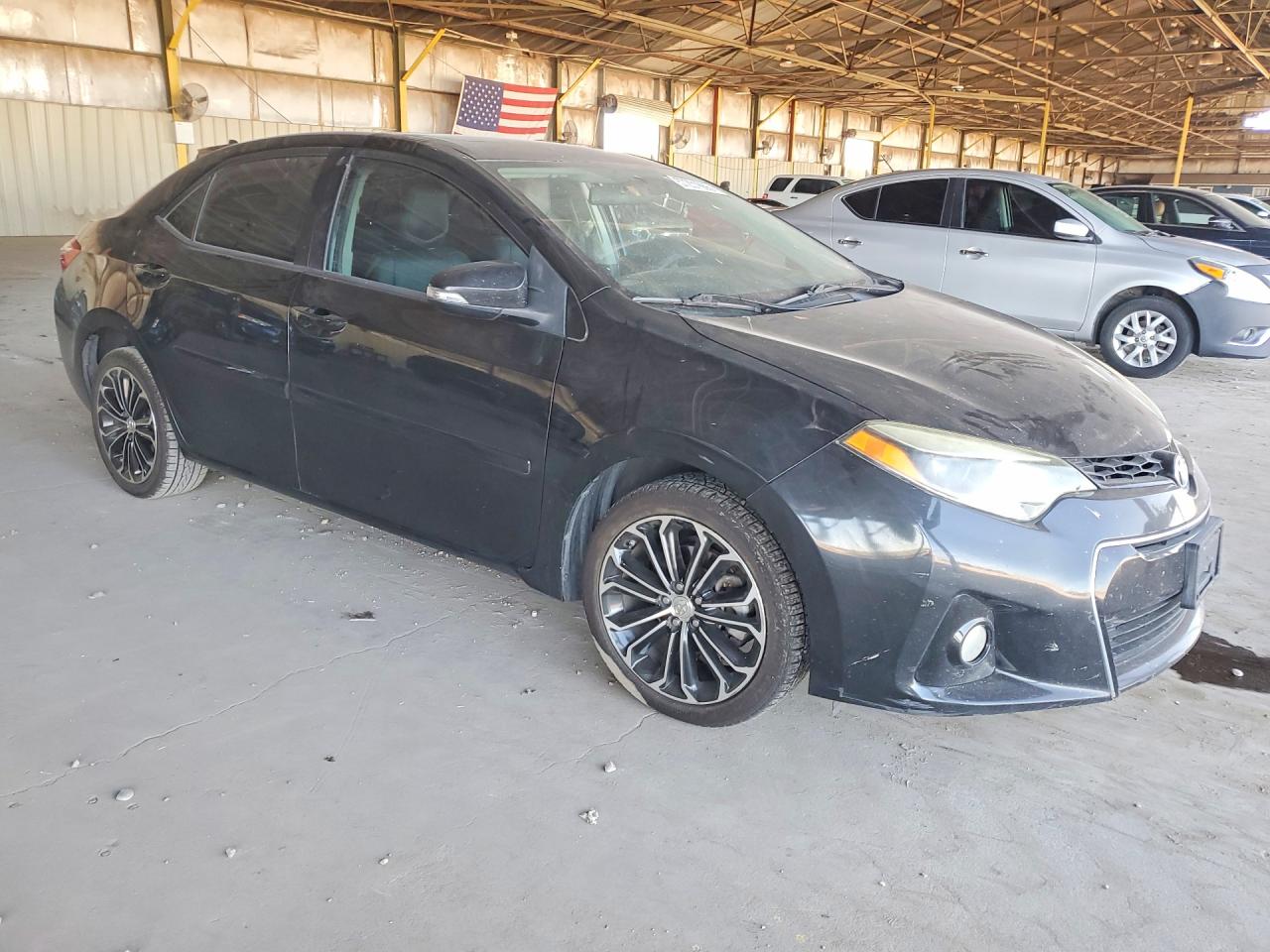 2015 Toyota Corolla S Premium Black vin: 2T1BURHE6FC300450
