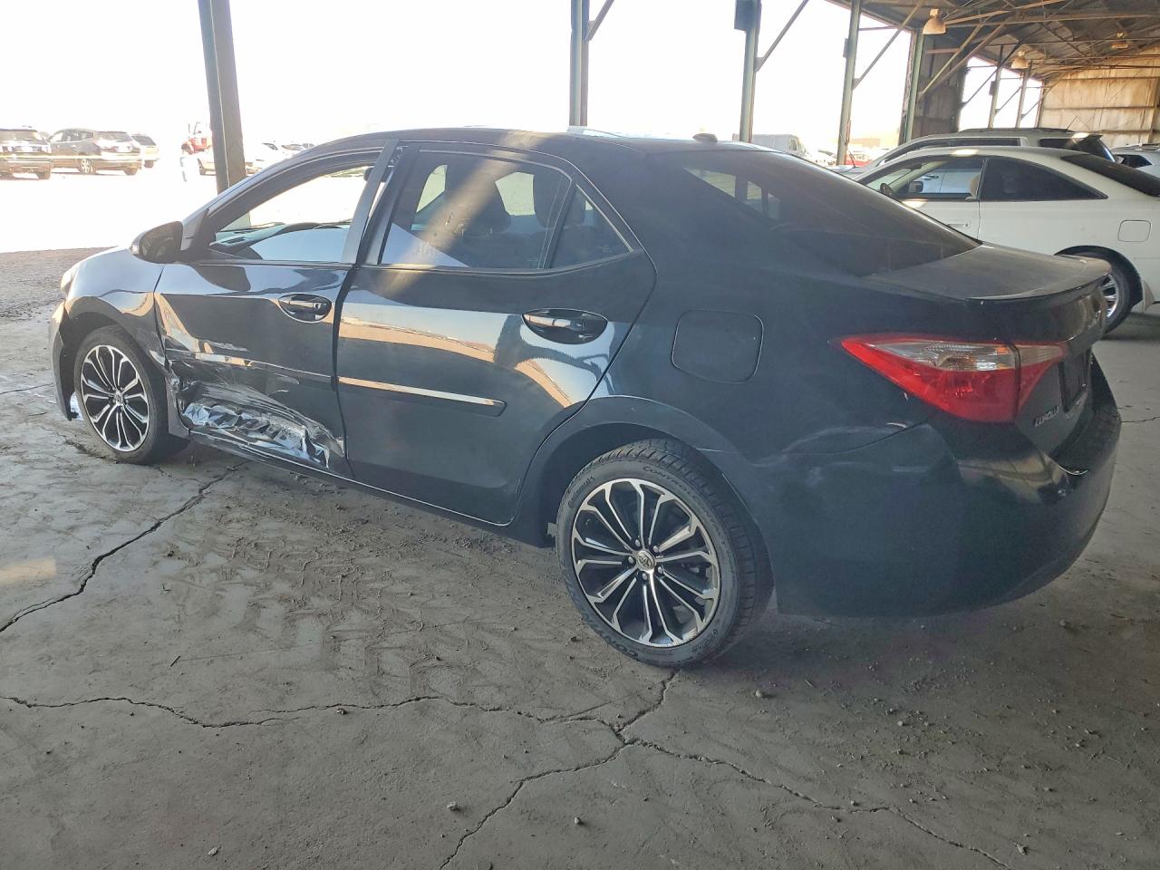 2015 Toyota Corolla S Premium Black vin: 2T1BURHE6FC300450