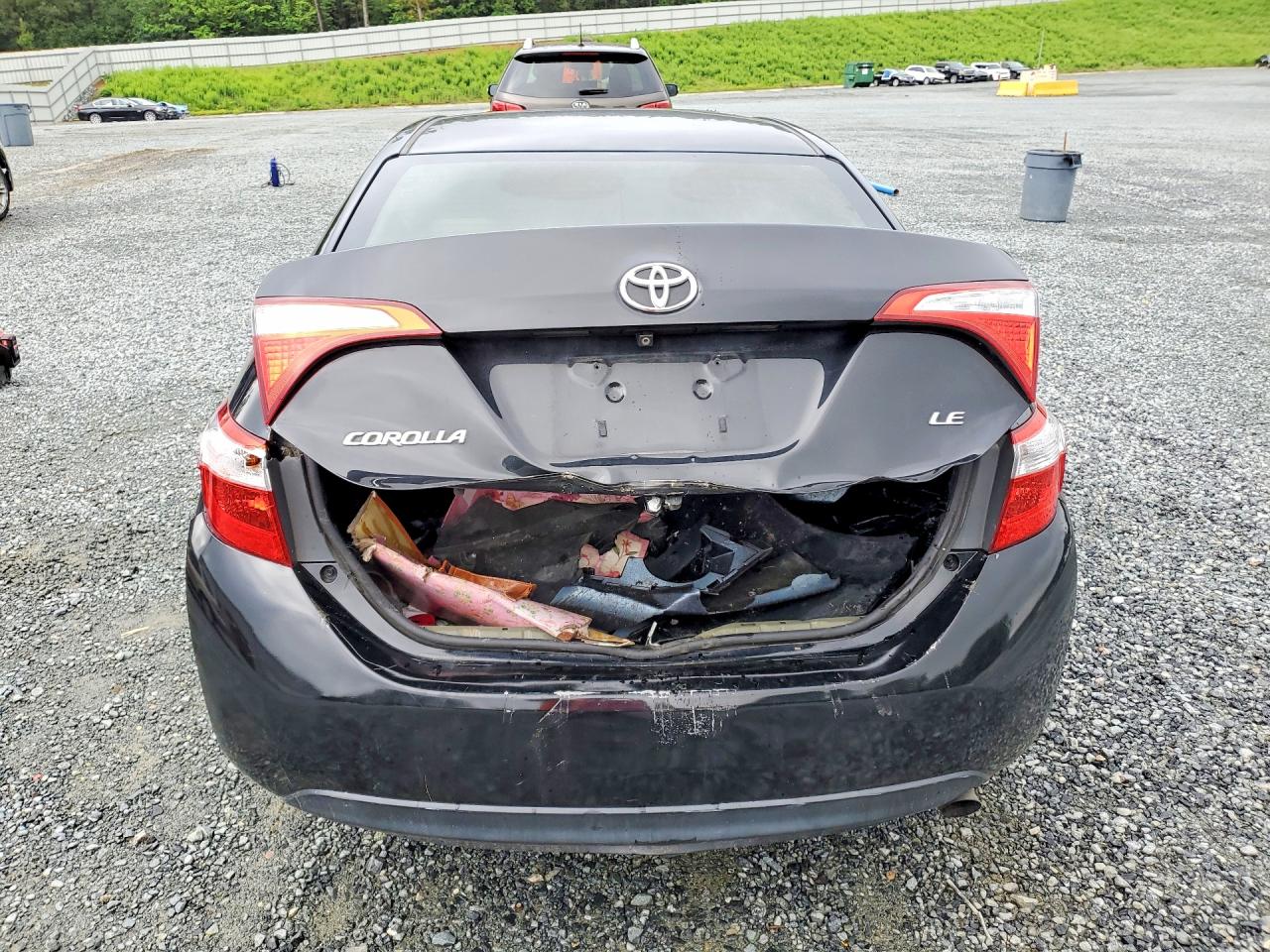 2015 Toyota Corolla Le Черный vin: 2T1BURHE6FC321699