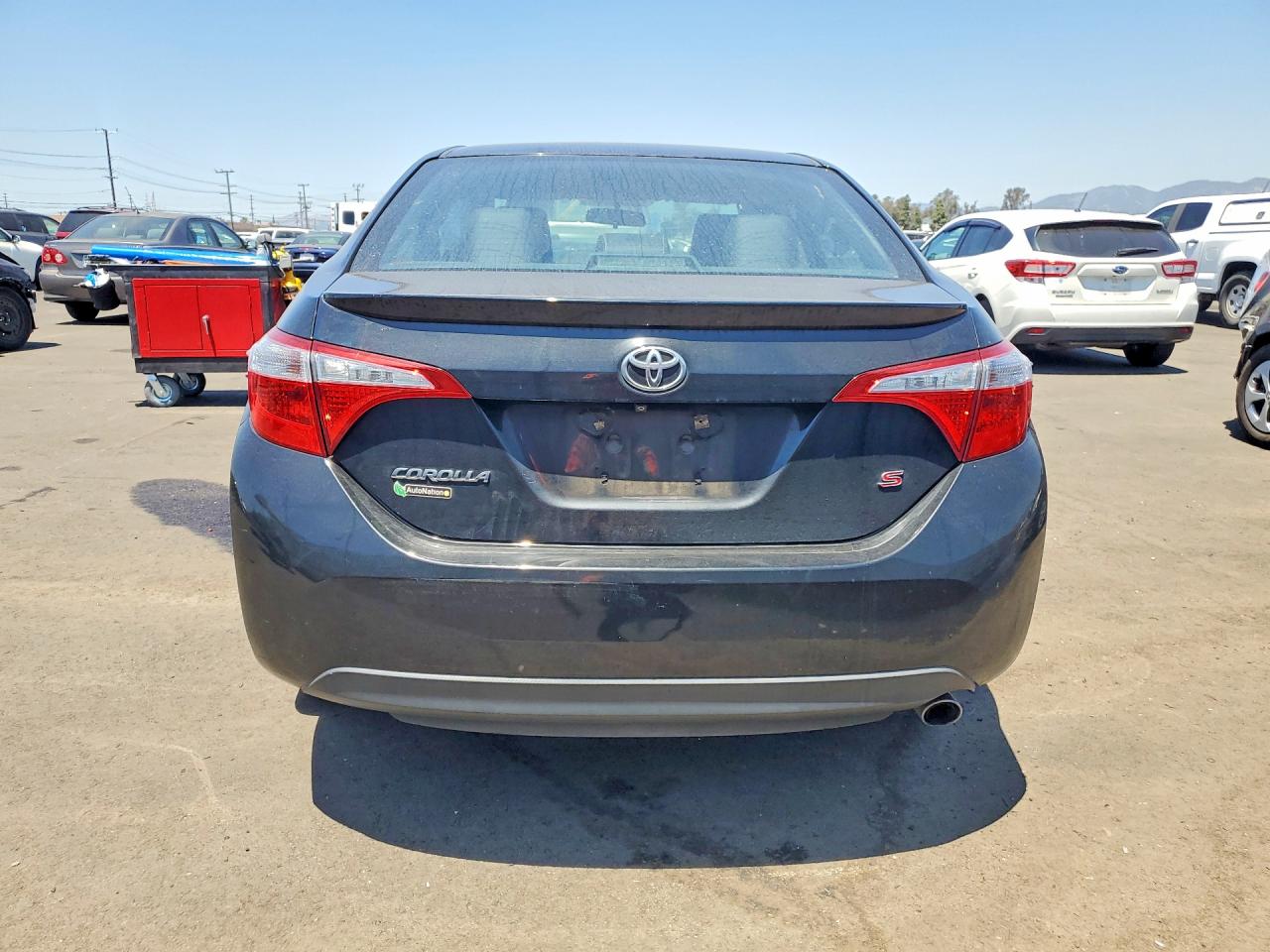 2015 Toyota Corolla S Plus Black vin: 2T1BURHE6FC323372