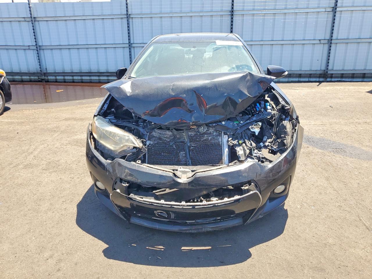 2015 Toyota Corolla S Plus Black vin: 2T1BURHE6FC323372