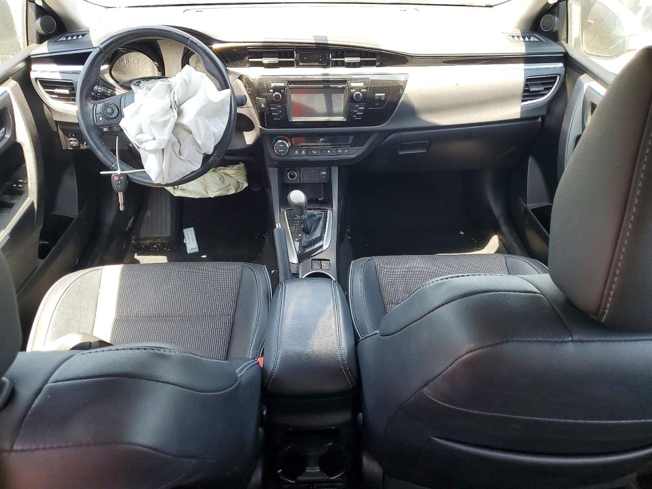 2015 Toyota Corolla S Plus Black vin: 2T1BURHE6FC323372