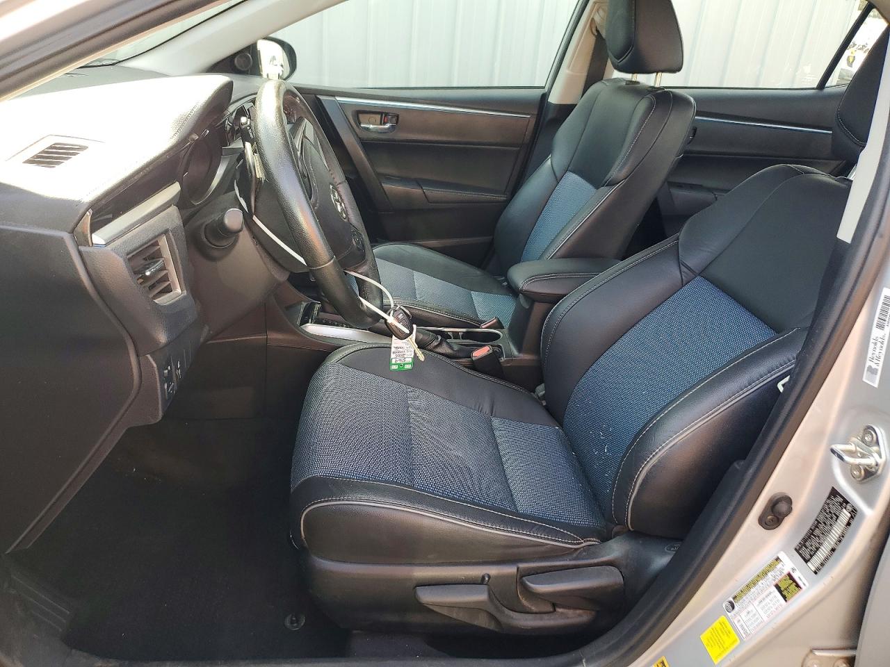 2015 Toyota Corolla S Plus Silver vin: 2T1BURHE6FC329852