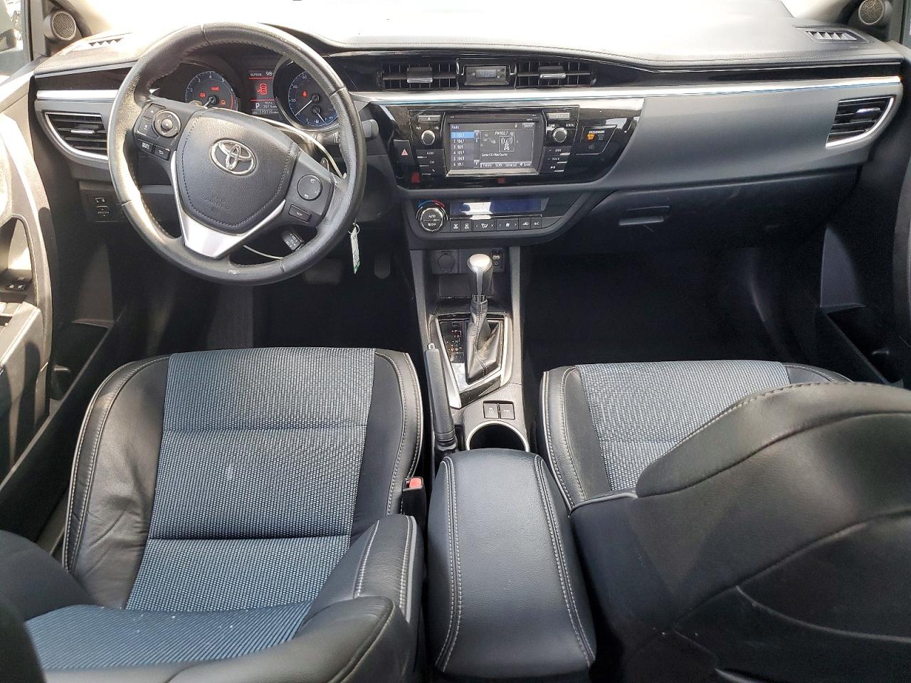 2015 Toyota Corolla S Plus Silver vin: 2T1BURHE6FC329852