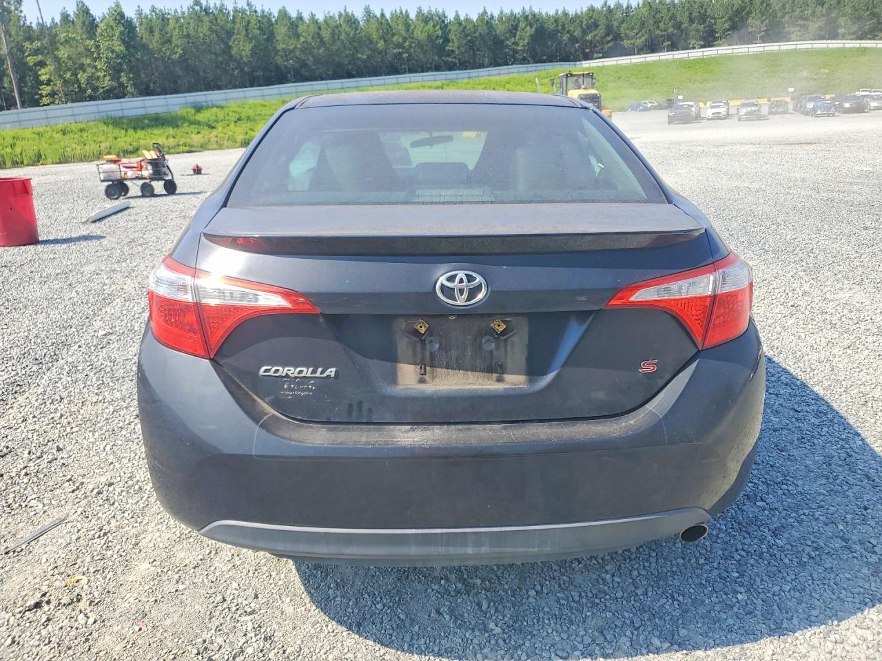 2015 Toyota Corolla S Plus Black vin: 2T1BURHE6FC338311
