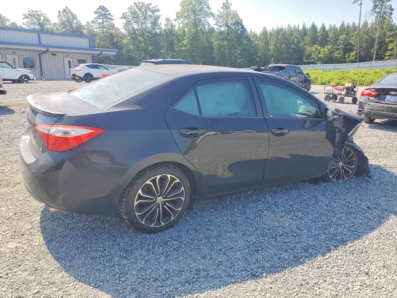 2015 Toyota Corolla S Plus Black vin: 2T1BURHE6FC338311