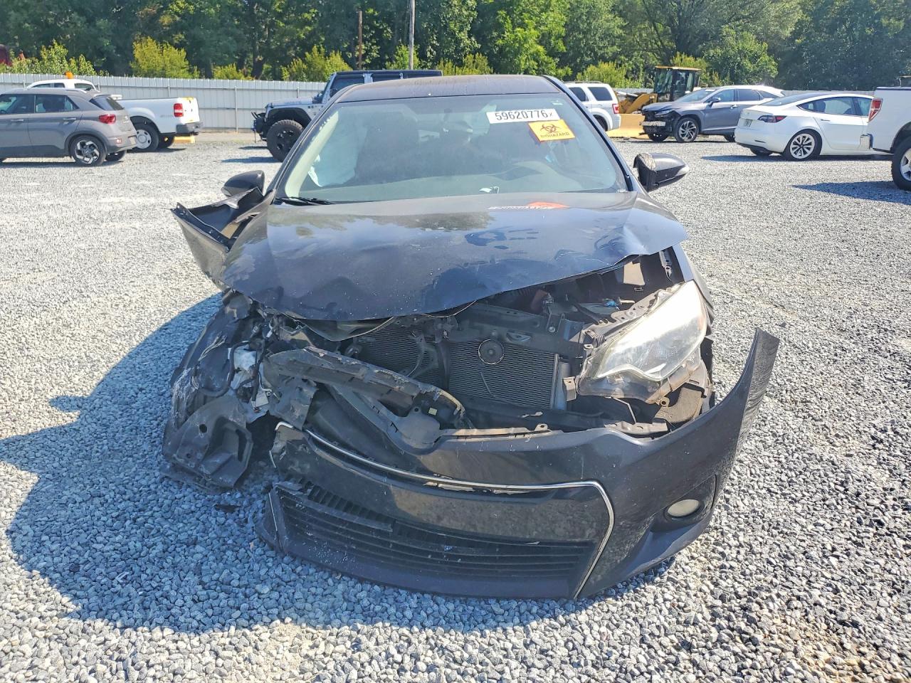 2015 Toyota Corolla S Plus Black vin: 2T1BURHE6FC338311