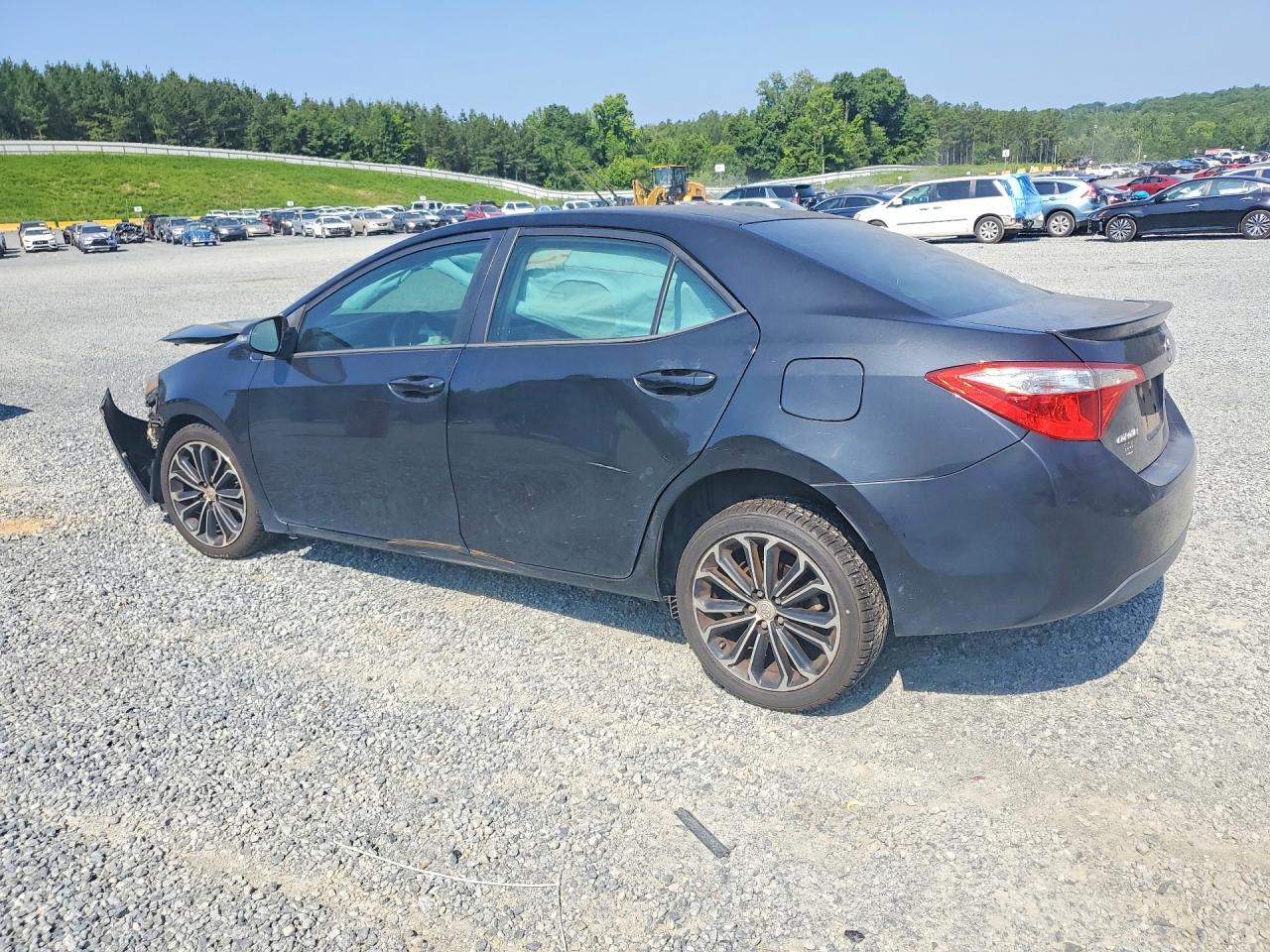 2015 Toyota Corolla S Plus Black vin: 2T1BURHE6FC338311