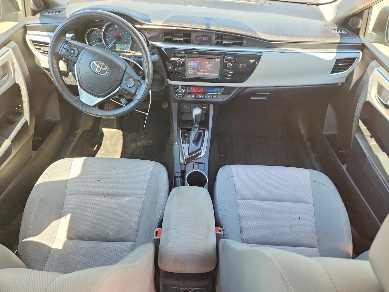 2015 Toyota Corolla Le Gray vin: 2T1BURHE6FC342018