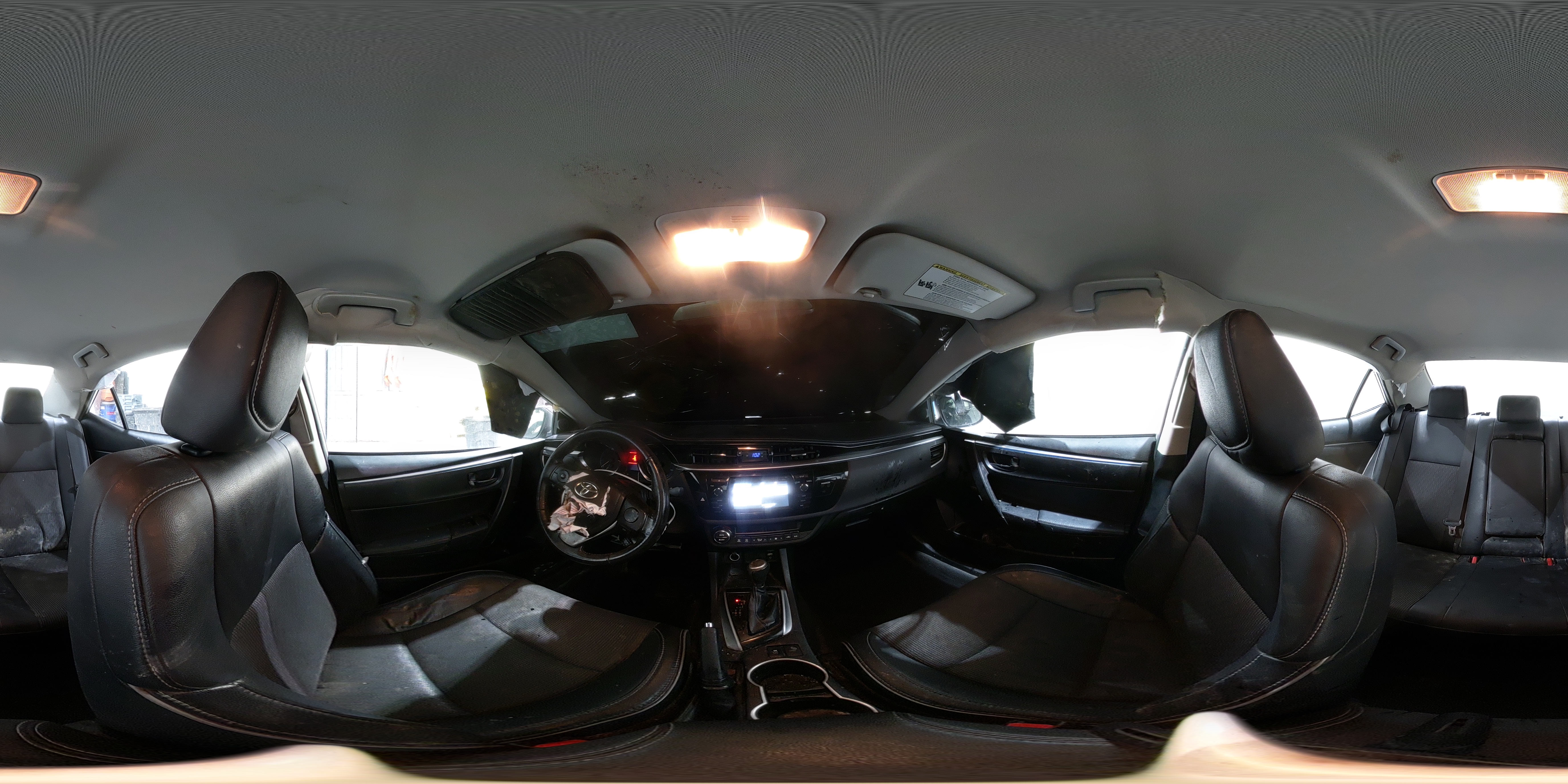 2015 Toyota Corolla S Plus Silver vin: 2T1BURHE6FC347008