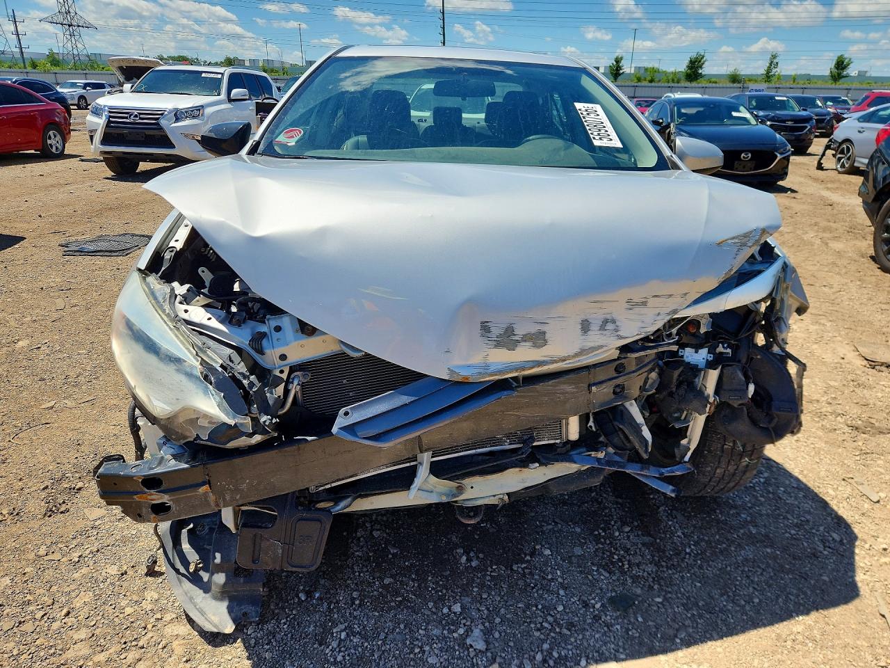 2015 Toyota Corolla Le Premium Silver vin: 2T1BURHE6FC348529