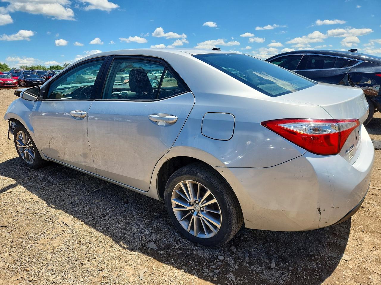 2015 Toyota Corolla Le Premium Silver vin: 2T1BURHE6FC348529