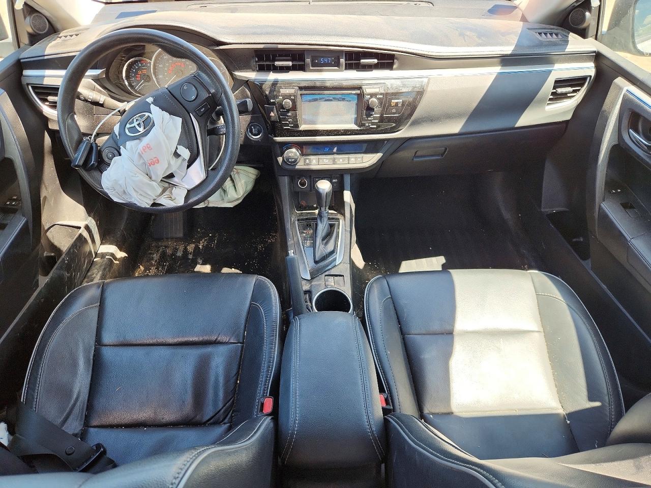 2015 Toyota Corolla Le Premium Silver vin: 2T1BURHE6FC348529