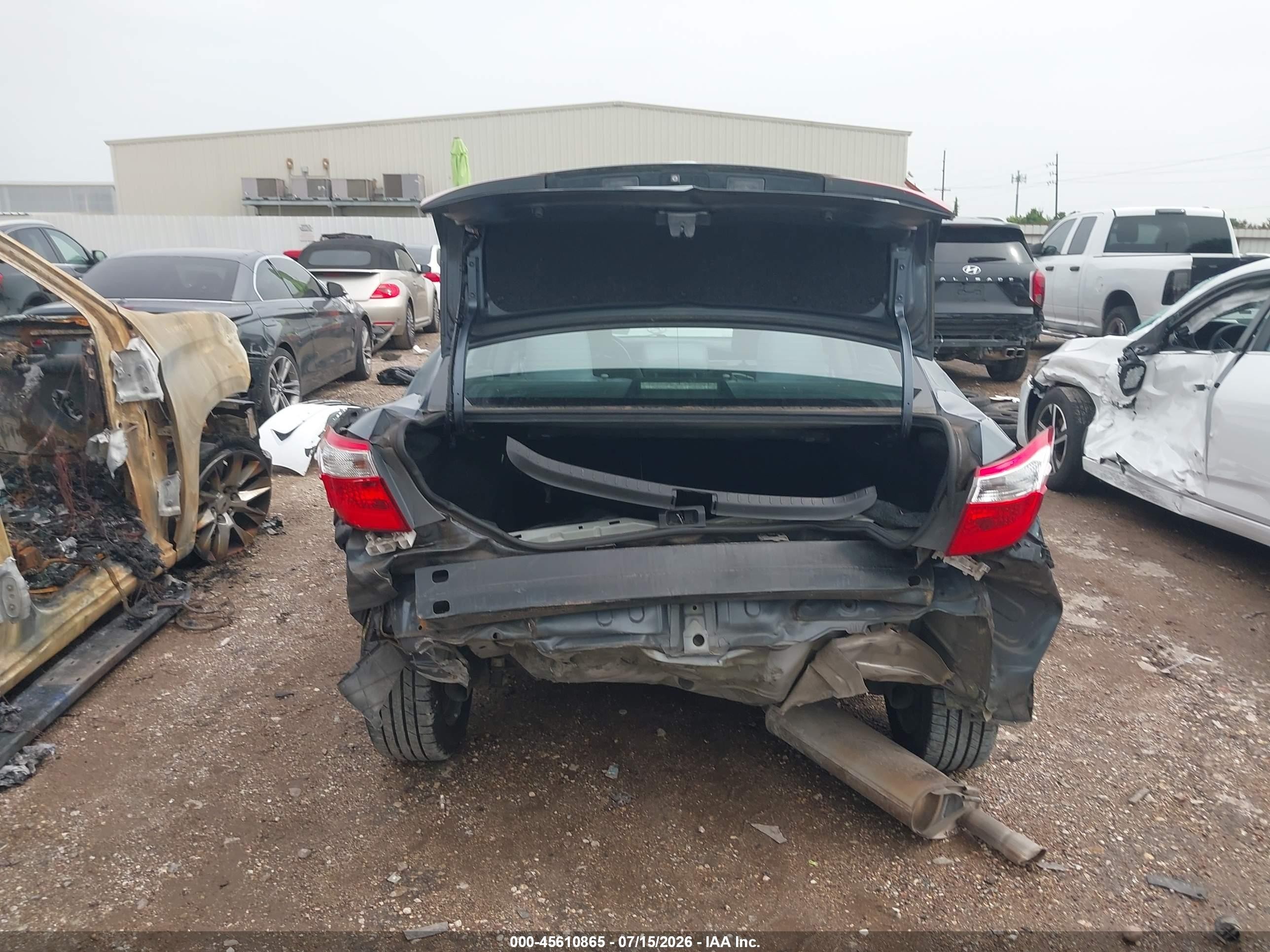 2015 Toyota Corolla Le Синий vin: 2T1BURHE6FC371017