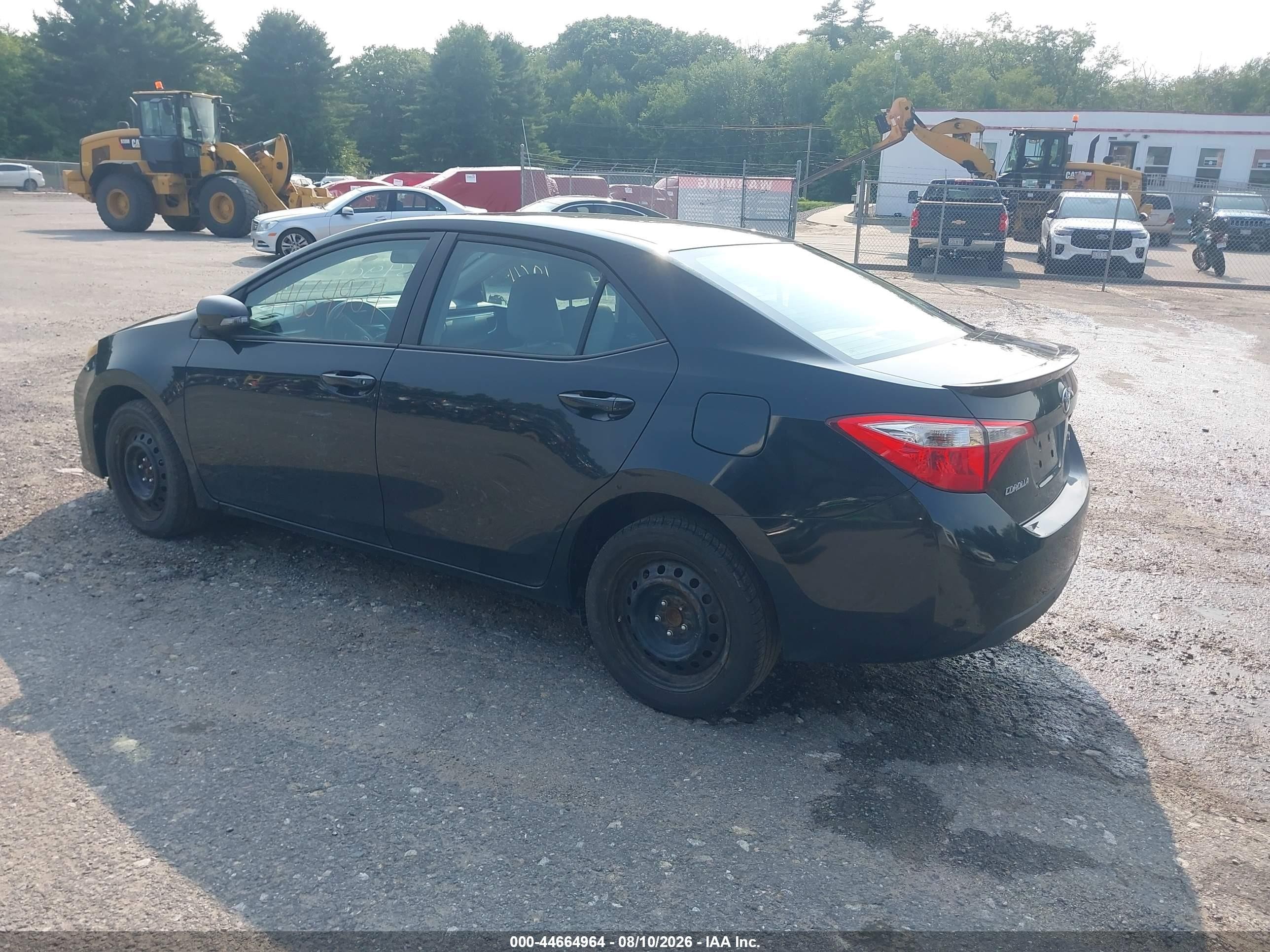 2015 Toyota Corolla S Plus Black vin: 2T1BURHE6FC371101