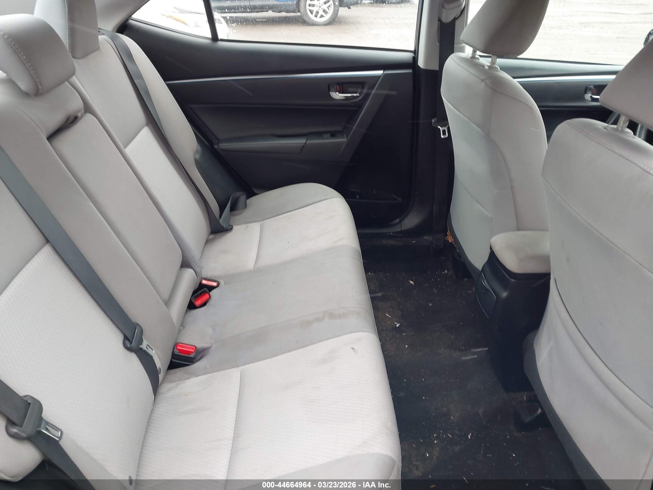 2015 Toyota Corolla S Plus Black vin: 2T1BURHE6FC371101