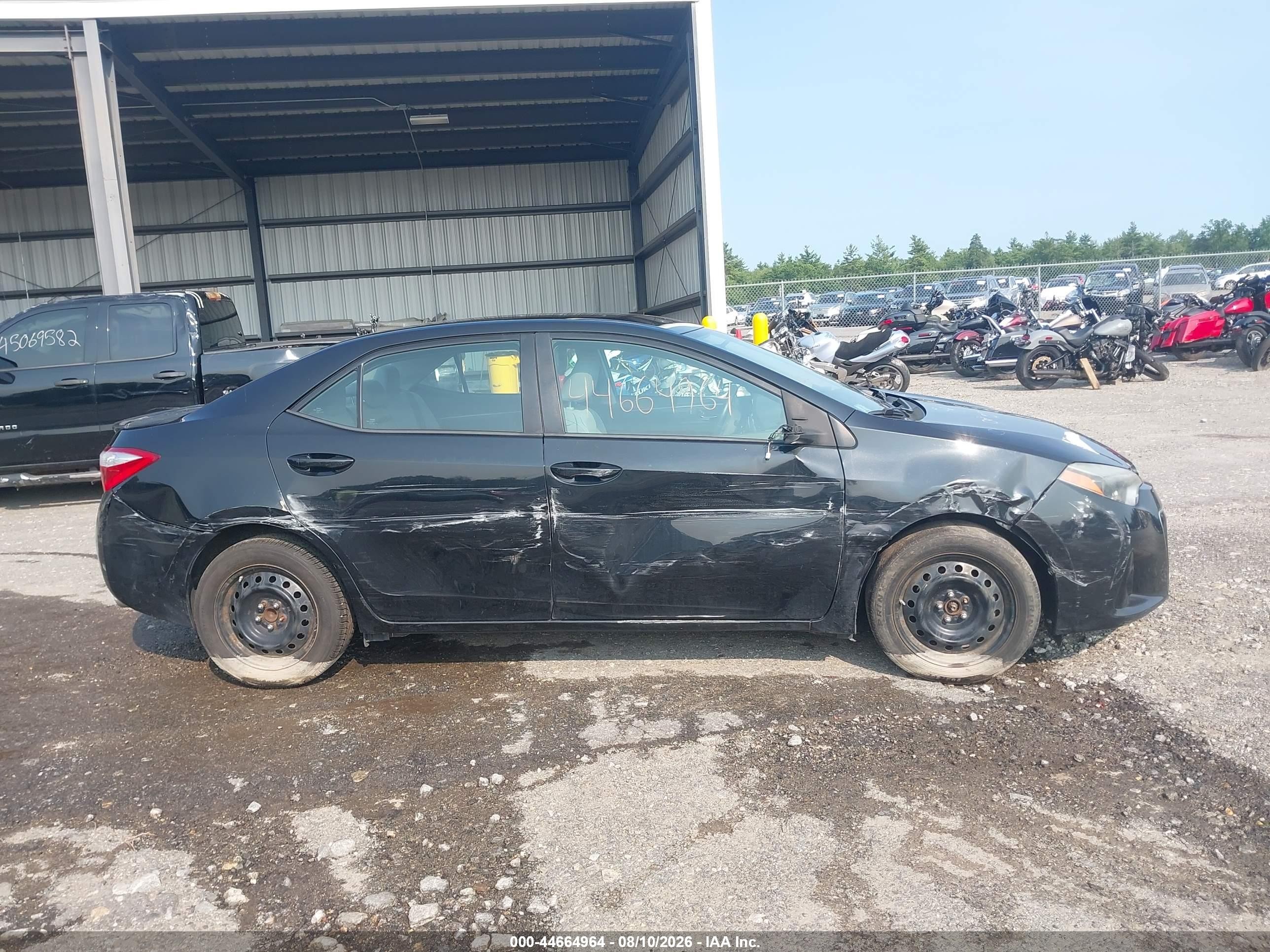 2015 Toyota Corolla S Plus Black vin: 2T1BURHE6FC371101