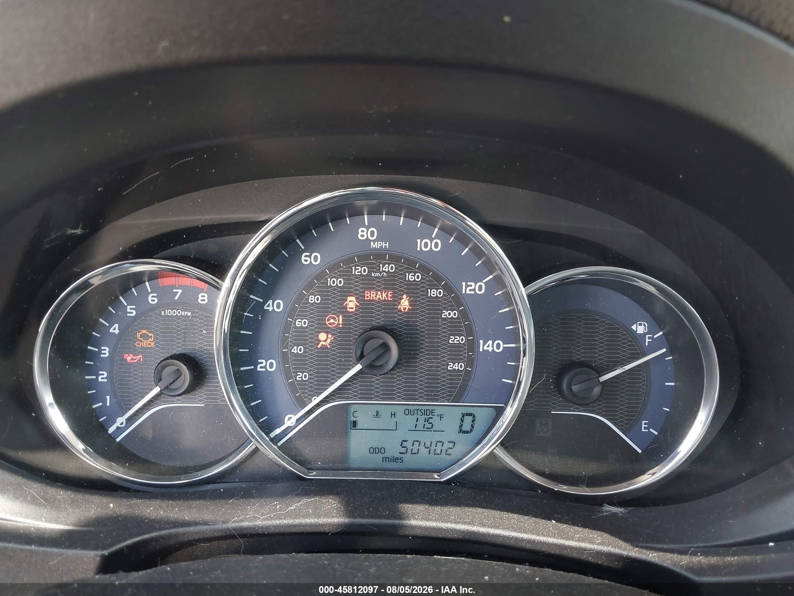 2015 Toyota Corolla Le Plus Красный vin: 2T1BURHE6FC376895