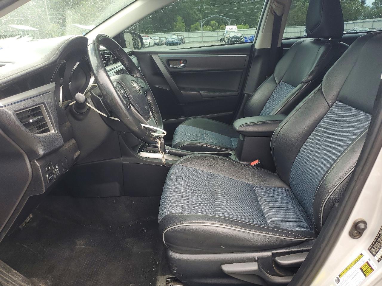 2015 Toyota Corolla S Plus Silver vin: 2T1BURHE6FC397150