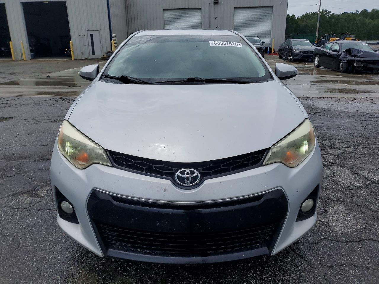 2015 Toyota Corolla S Plus Silver vin: 2T1BURHE6FC397150