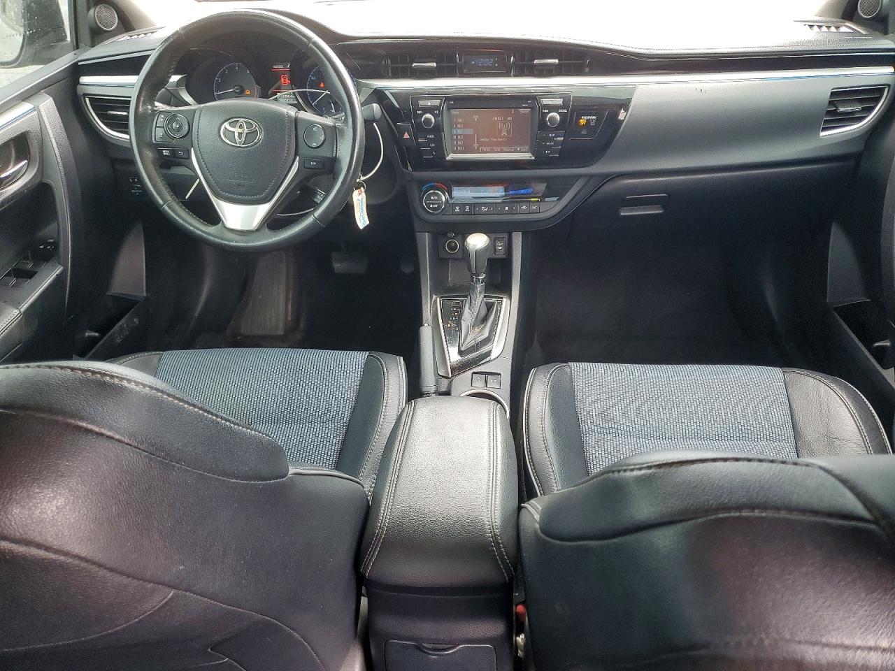 2015 Toyota Corolla S Plus Silver vin: 2T1BURHE6FC397150