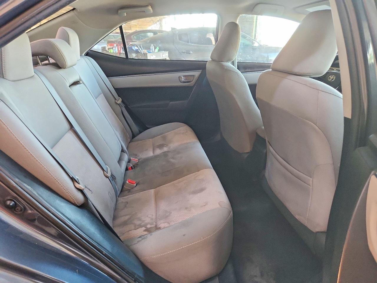 2015 Toyota Corolla Le Gray vin: 2T1BURHE6FC397570
