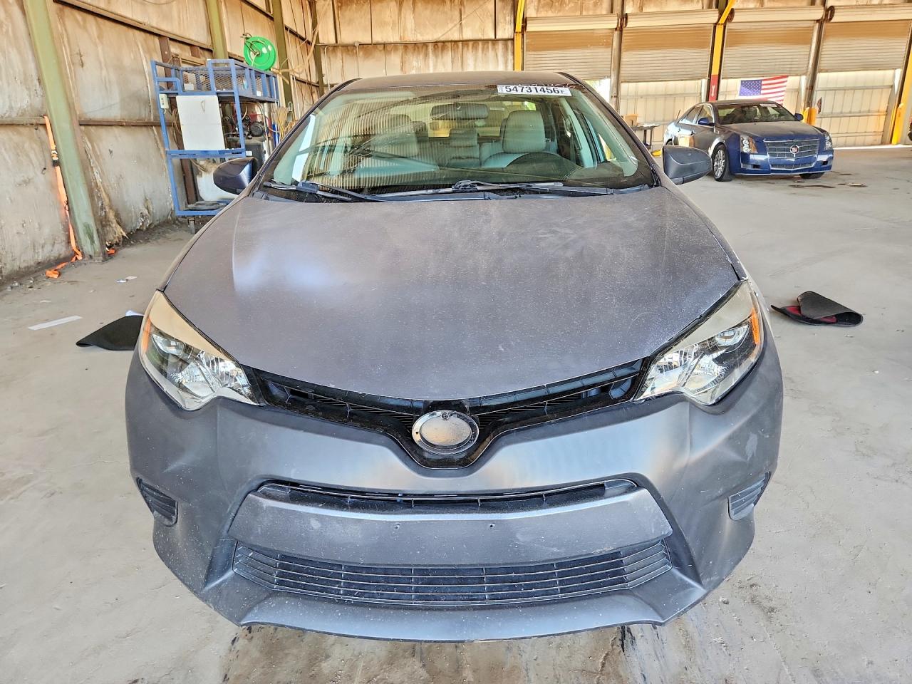 2015 Toyota Corolla Le Gray vin: 2T1BURHE6FC397570