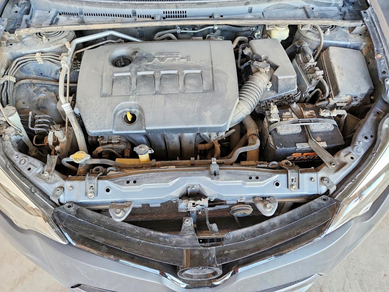 2015 Toyota Corolla Le Gray vin: 2T1BURHE6FC397570