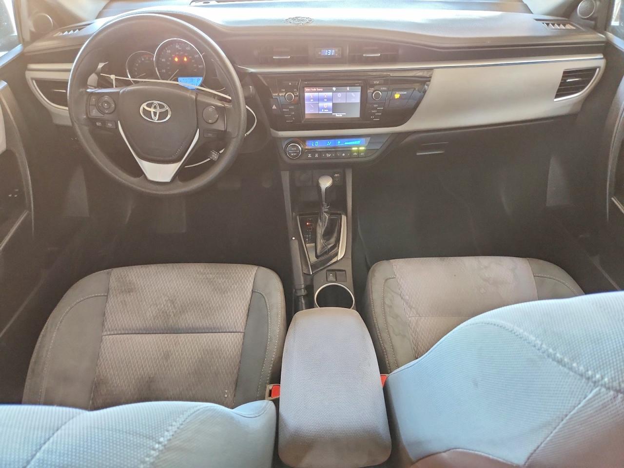 2015 Toyota Corolla Le Gray vin: 2T1BURHE6FC397570