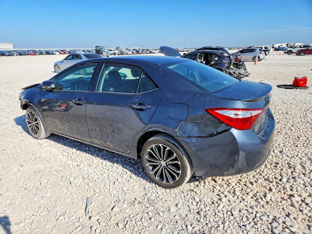 2015 Toyota Corolla S Plus Синий vin: 2T1BURHE6FC406266
