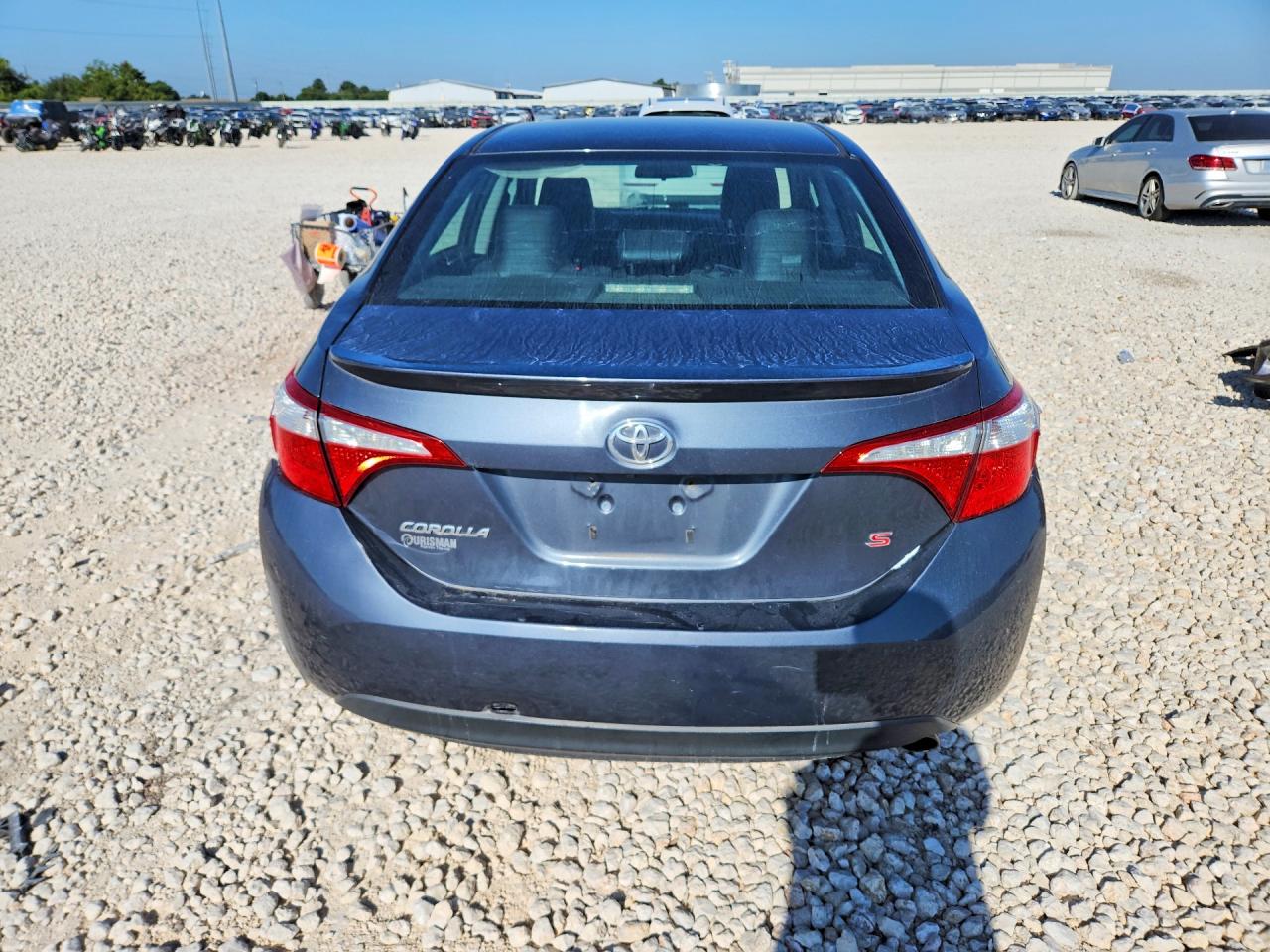 2015 Toyota Corolla S Plus Синий vin: 2T1BURHE6FC406266