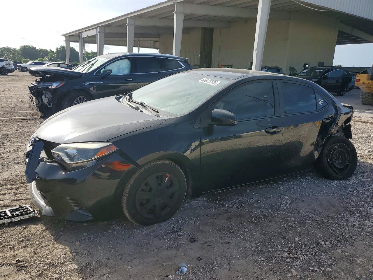 2015 Toyota Corolla Le Черный vin: 2T1BURHE6FC414920