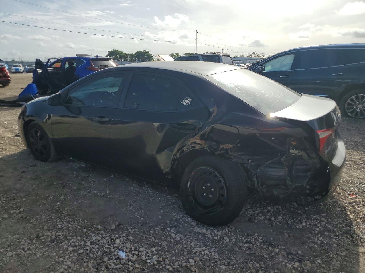 2015 Toyota Corolla Le Black vin: 2T1BURHE6FC414920